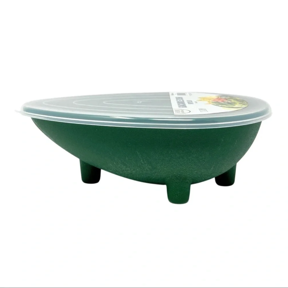 Home Essentials Dark Green Guacamole Server with Lid